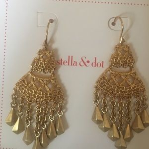 Gold Chandelier Earrings